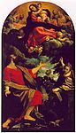Annibale Carracci (1560-1609) Madonna ilmutus Phale Luukale ja Phale Katariinale. 1592.