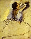 Edgar Degas. Tantsija. 1874. Edgar Degas. Tantsija. 1874.