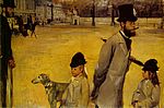 Edgar Degas. Concorde'i väljak. 1875. Edgar Degas. Concorde'i väljak. 1875.
