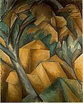 Georges Braque. L'Estaque. 1908.