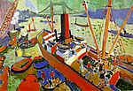 Andre Derain. Londoni sadam. 1906.