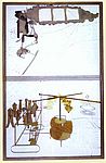 Marcel Duchamp. Seitse poissmeest pruuti lahti riietamas. 1915/1923.