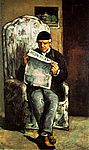 Paul Cezanne. Isa ajalehte lugemas. 1866. Paul Cezanne. Isa ajalehte lugemas. 1866.