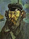 Paul Cezanne. Autoportree. 1873-1875. Paul Cezanne. Autoportree. 1873-1875.