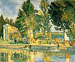 Paul Cezanne. Tiik Jas-de- Bouffanis. u. 1876 Paul Cezanne. Tiik Jas-de- Bouffanis. u. 1876