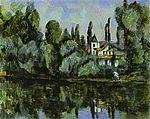 Paul Cezanne. Marne'i kallas. 1888. Paul Cezanne. Marne'i kallas. 1888.