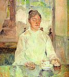 Henri de Toulouse-Lautrec. Ema portree. 1883. Henri de Toulouse-Lautrec. Ema portree. 1883.
