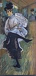 Henri de Toulouse-Lautrec. Jane Avril tantsimas. 1892. Henri de Toulouse-Lautrec. Jane Avril tantsimas. 1892.