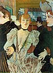 Henri de Toulouse-Lautrec. La Goulue Henri de Toulouse-Lautrec. La Goulue