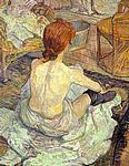 Henri de Toulouse-Lautrec. Tualett. 1896. Henri de Toulouse-Lautrec. Tualett. 1896.