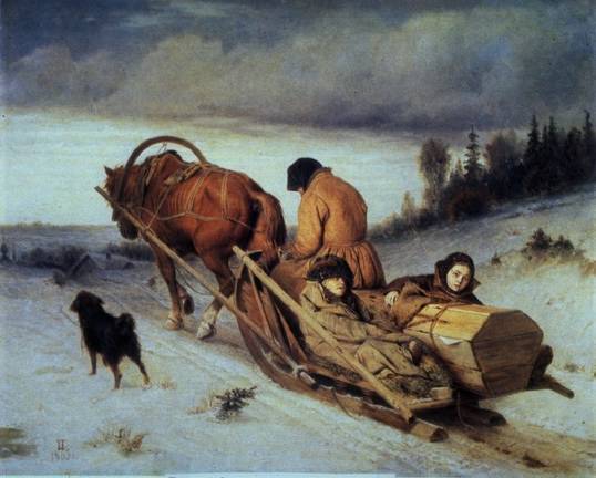 Vassili Perov (1833-1882) Matus. 1865.