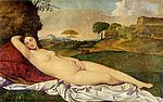 Giorgione. Magav Venus. u. 1510.