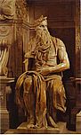Michelangelo. Mooses. 1515. Julius II hauamonument.