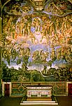 Michelangelo. Viimne kohtupev. 1537-41. Sixtuse kabeli idasein.