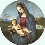 Raffael. Madonna Conestabile. 1504.