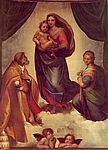 Raffael. Sixtuse madonna. 1513-1514.