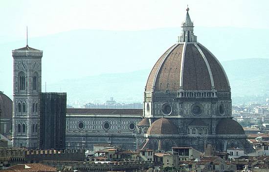 Filippo Brunelleschi (1377-1446) Firenze Toomkiriku kuppel. 1417-1434